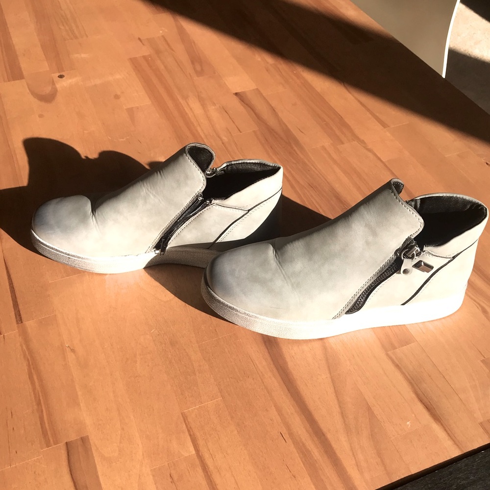 Cute hightop sneaker booties